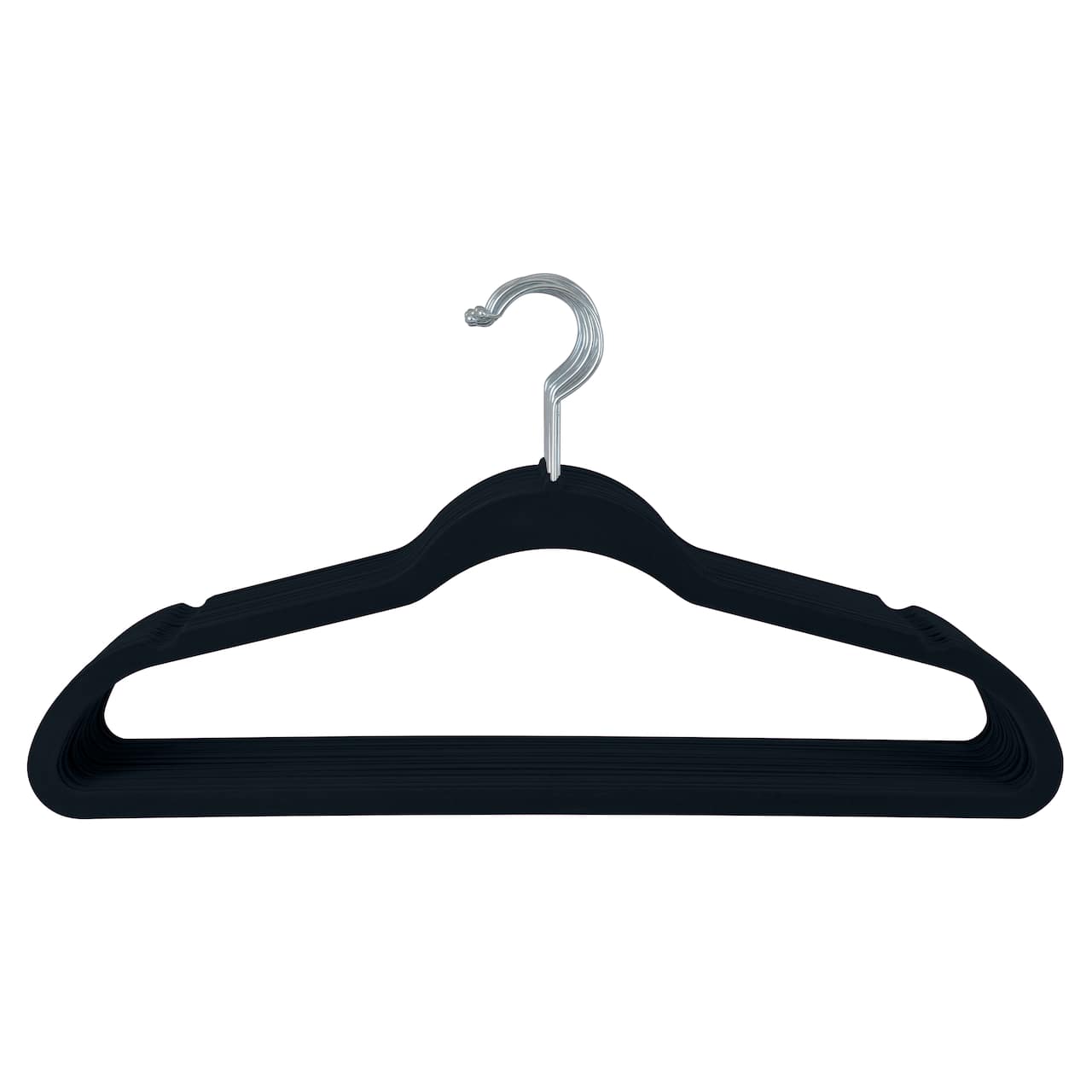 Simplify Super Slim Velvet Huggable Hangers, 10ct.